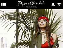 Tablet Screenshot of pepperchocolate.com